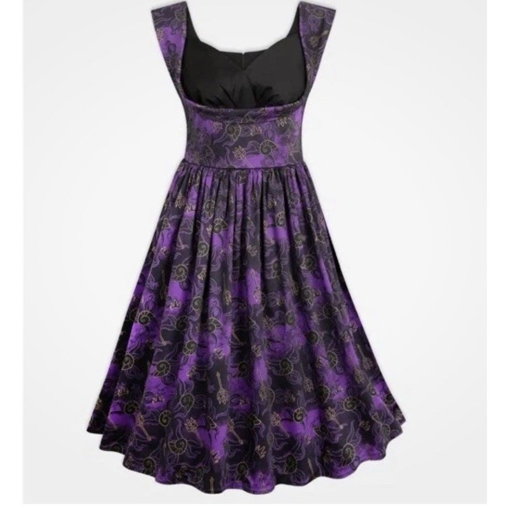 2024 Disney Parks The Little Mermaid Ursula Dress Small NEW